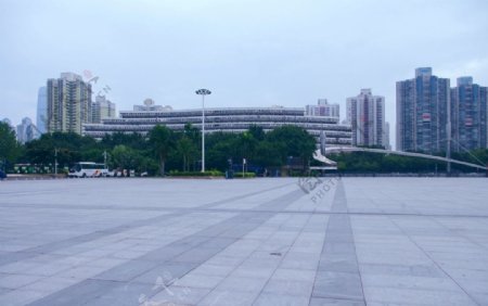 体育场馆广场外景图片