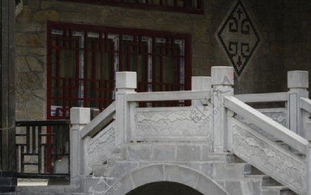 羌族拱桥图片