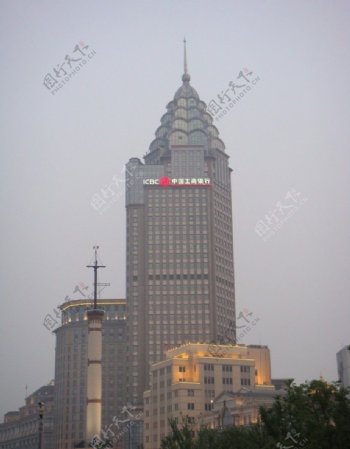 上海外滩中国工商银行大楼图片