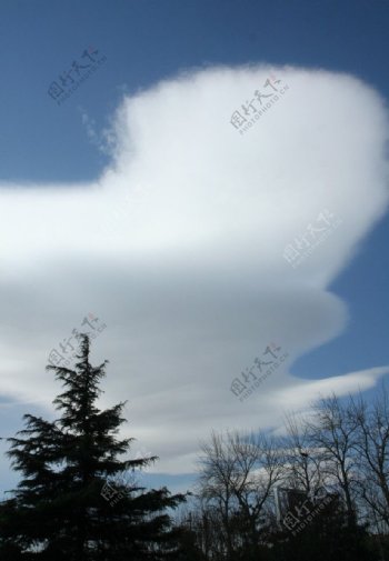 奇怪的云图片