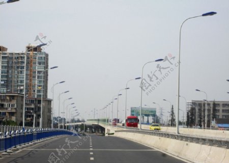 南通长江北路高架图片