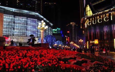 重庆商业中心夜景图片
