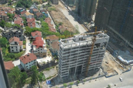 宜昌城市建设建筑工地图片