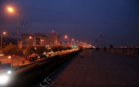 湖南师范大学夜景图片