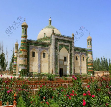 新疆喀什香妃墓图片