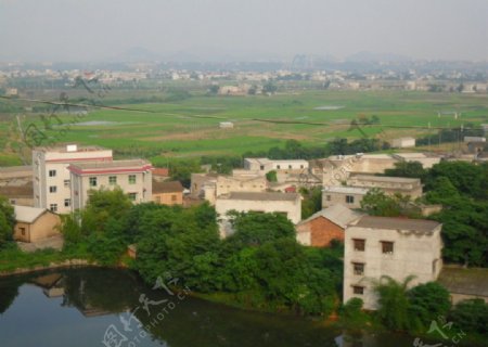 远眺湘潭市区图片