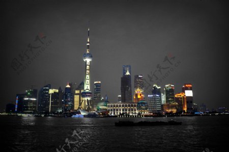 上海2010外滩夜景图片