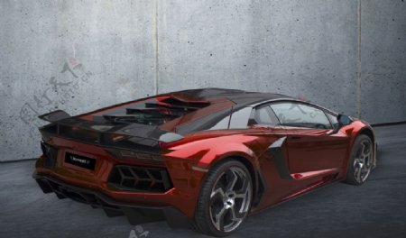 2012款兰博基尼Aventador改装跑车图片