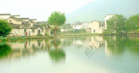 安徽宏村景观图片