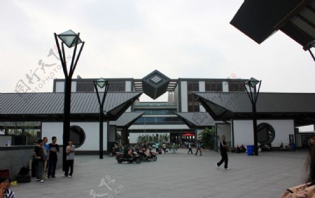 火车站局部图片