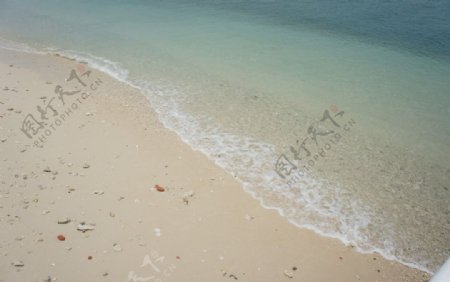 三亚西岛的海滩图片