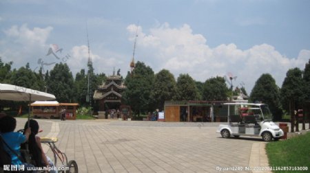 昆明民族文化村图片