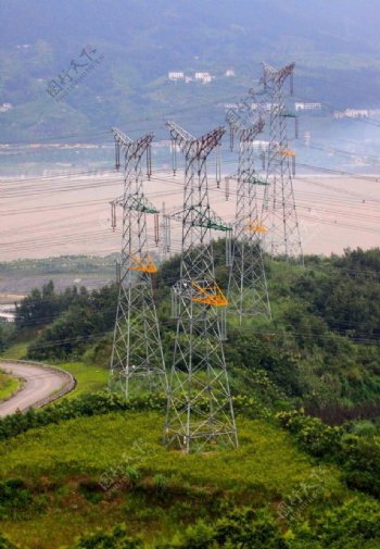 高清晰高质量神农架大峡谷电站图片