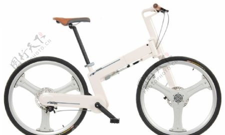 折叠式自行车图片