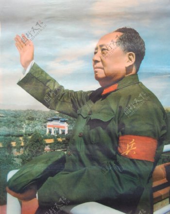 毛主席文化大革命图片