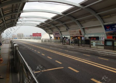 厦门BRT车站图片
