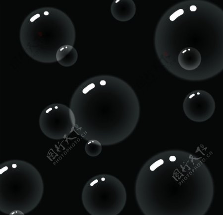 气泡纹理EPS原稿图片