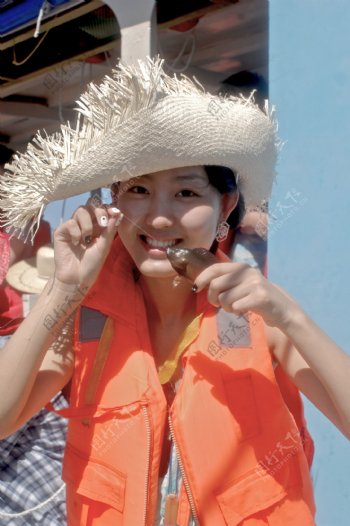 孔斯2010年菲律宾长滩岛度假救生衣图片