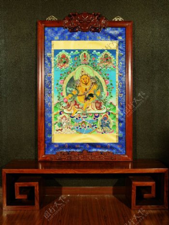 藏传佛教中的黄财神3图片