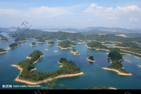 千岛湖自然风景图片