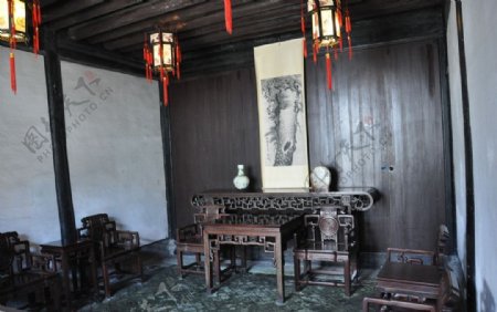 中式传统厅堂图片