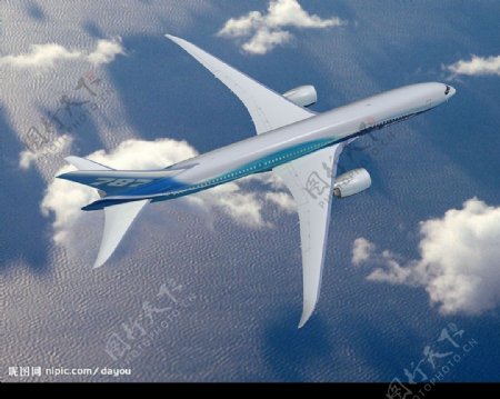 波音787客机图片