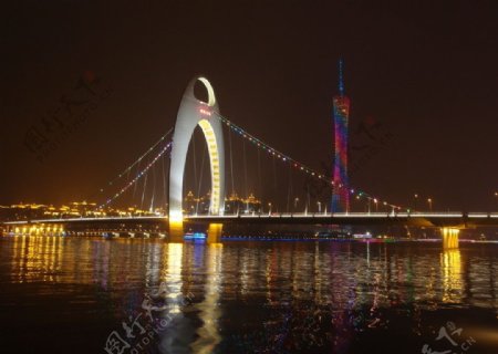 广州猎德大桥图片