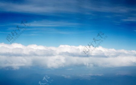 飞机外的风景图片