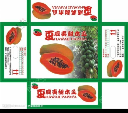 木瓜包装5图片