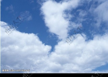 蓝天白云的图图片