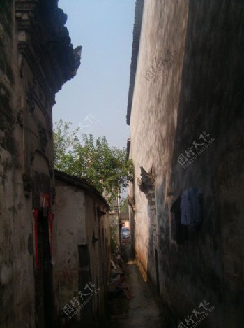 南屏古镇小巷图片
