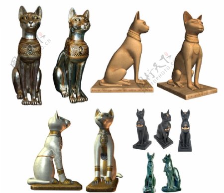 埃及猫神贝斯特神图片
