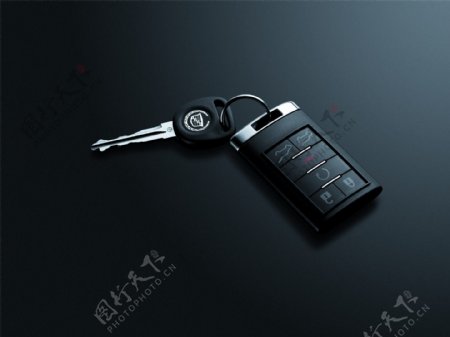 凯迪拉克车钥匙图片