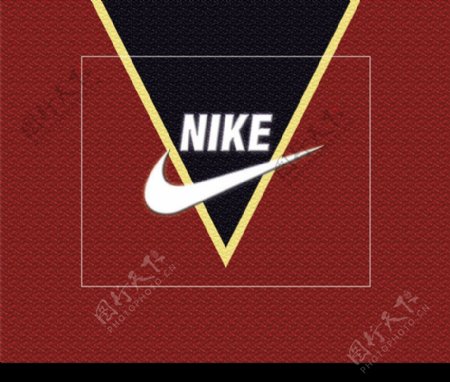Nike牌子包装设计模板图片