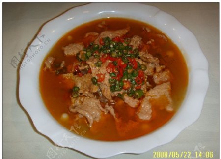 佤族酸汤牛肉图片