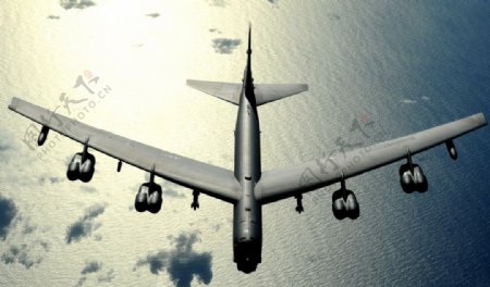 美国B52A轰炸机图片