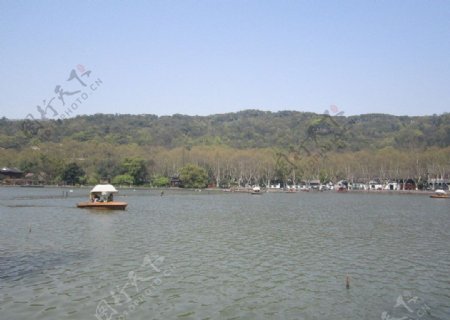 杭州西湖湖心图片