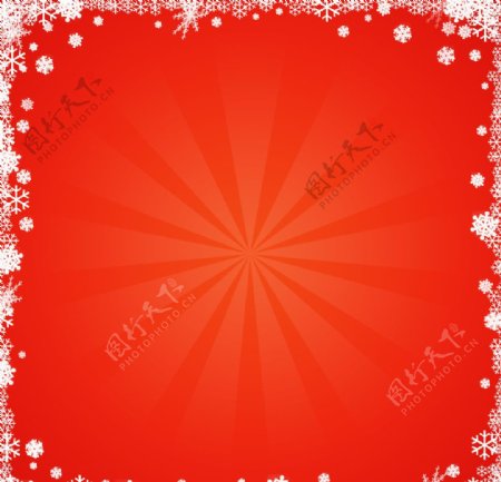 圣诞节雪花粒子图片