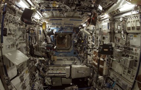 国际空间站设备命运号实验舱图片