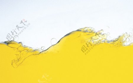 黄色水纹图片
