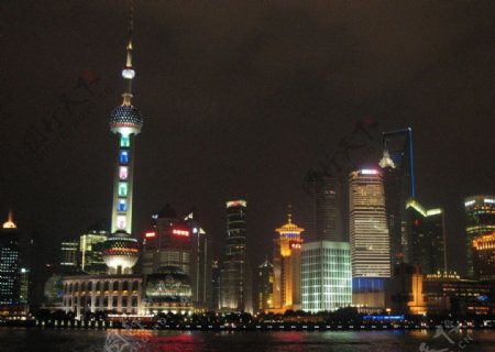 夜上海景观图片
