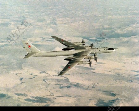 俄罗斯图95战略轰炸机图片