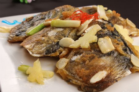 顺德煎焗鱼嘴广东菜图片