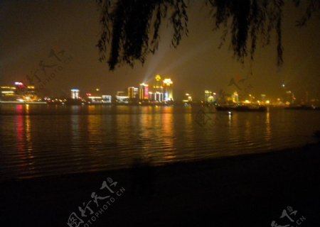 长江夜景图片