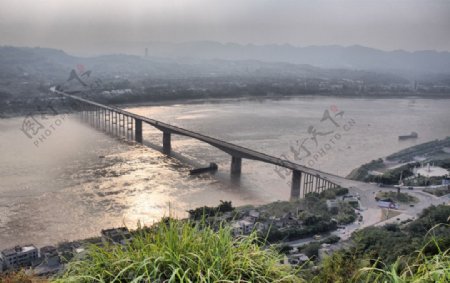 江津长江大桥图片