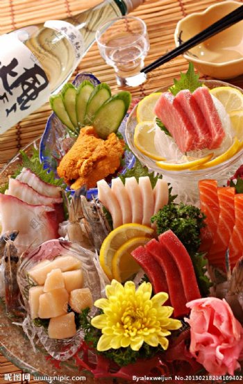 日式帝王料理套餐图片