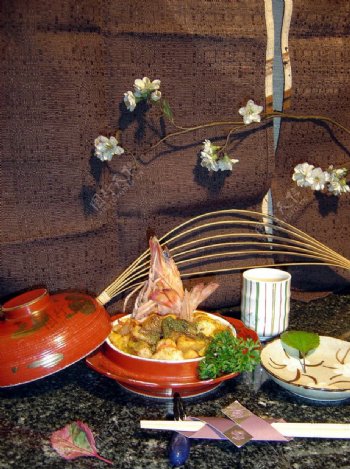 日本料理北海道大虾图片