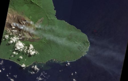 安布里火山图片