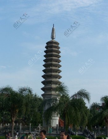 南普陀塔景观图片