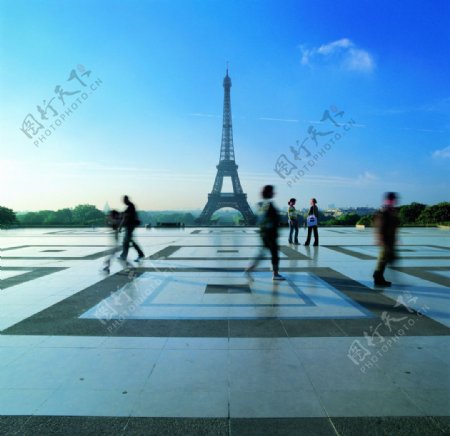 法国巴黎战神广场艾菲尔铁塔法国巴黎战神广场图片